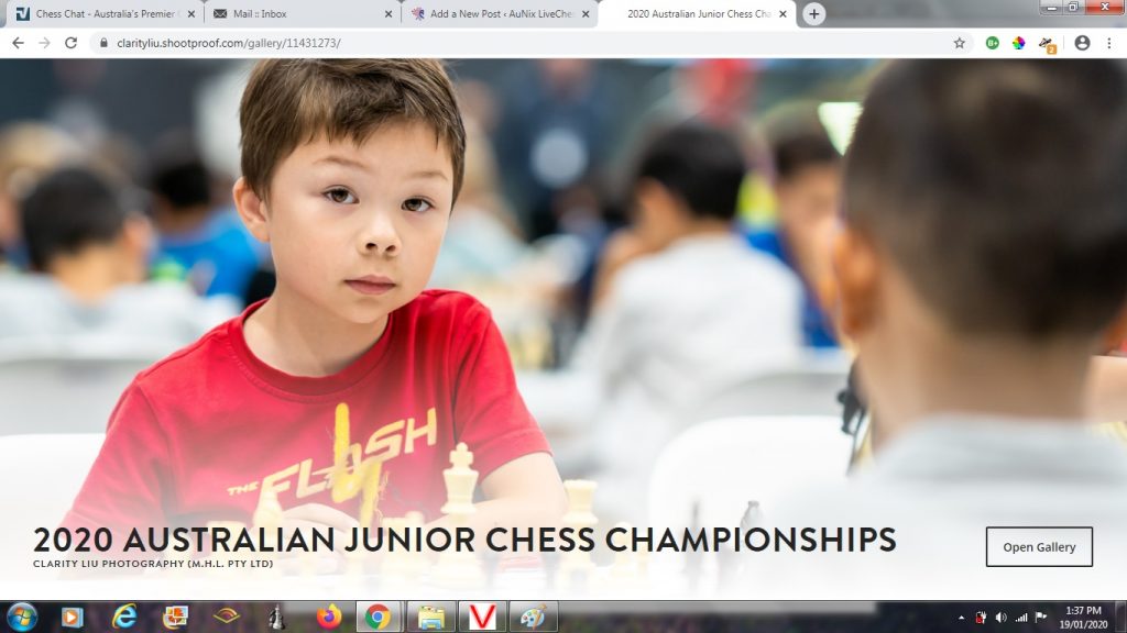 Photos of the Australian Juniors 2020