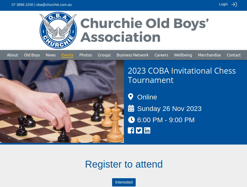 CXES Online 2023 - IV Copa Alexandre Direne - Etapa 89 - Live Chess  Tournament 